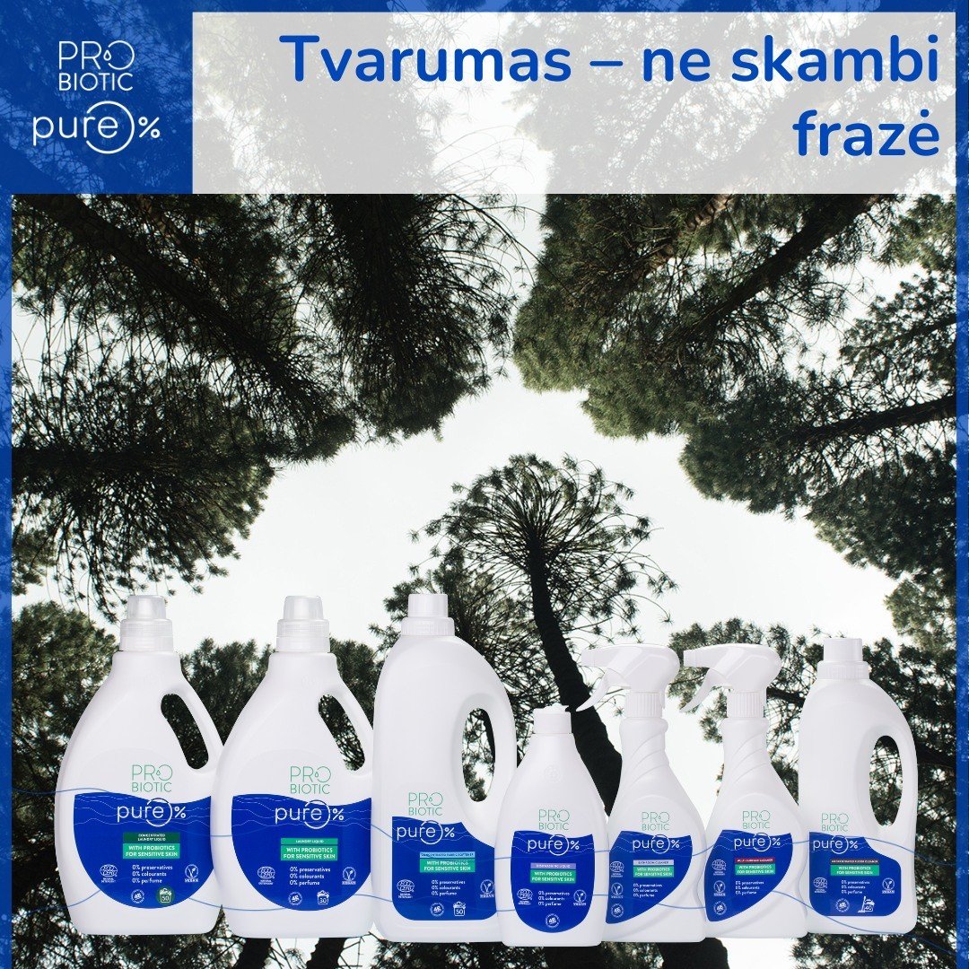 Probiosanus - 100% natūralios skalbimo ir valymo priemonės