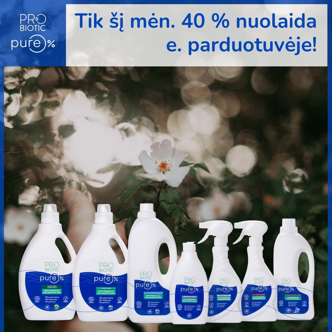 Probiosanus - 100% natūralios skalbimo ir valymo priemonės