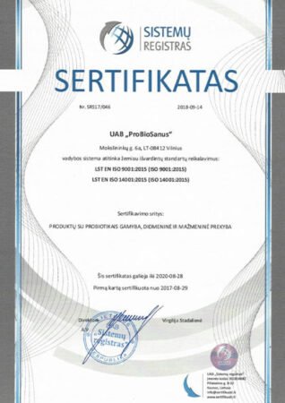 Probiosanus - 100% natūralios skalbimo ir valymo priemonės Probiosanus - 100% natūralios skalbimo ir valymo priemonės