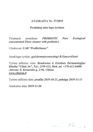 Probiosanus - 100% natūralios skalbimo ir valymo priemonės Probiosanus - 100% natūralios skalbimo ir valymo priemonės